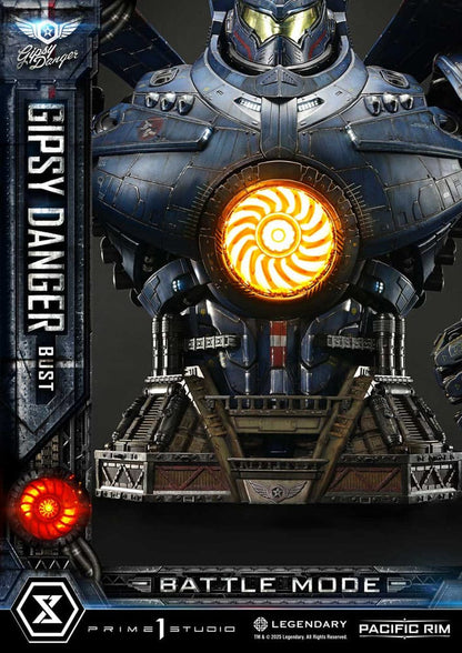 PRIME 1 - Pacific Rim Life Size Bust 1/1 Gipsy Danger Battle Mode