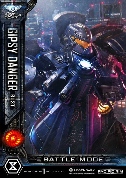 PRIME 1 - Pacific Rim Life Size Bust 1/1 Gipsy Danger Battle Mode