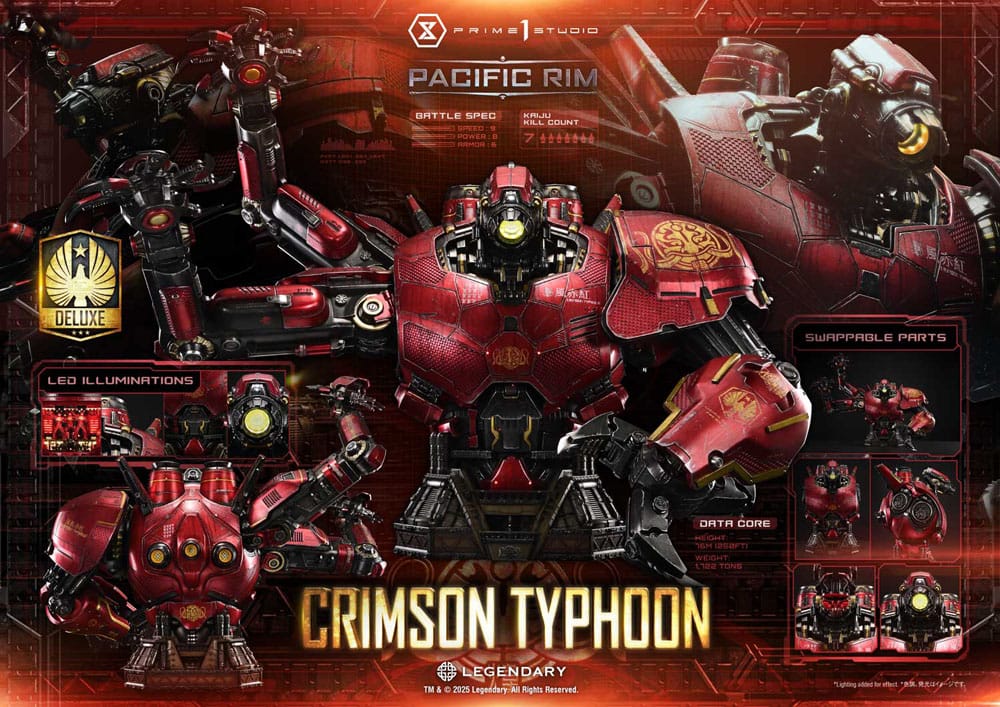 PRIME 1 - Pacific Rim Life Size Bust 1/1 Crimson Typhoon