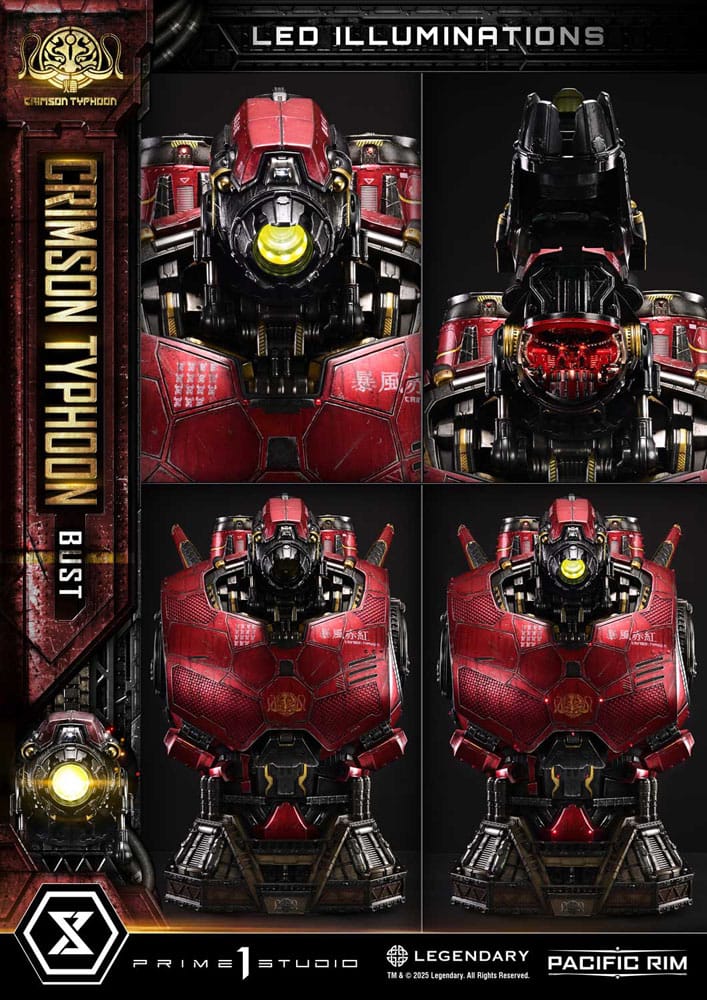 PRIME 1 - Pacific Rim Life Size Bust 1/1 Crimson Typhoon
