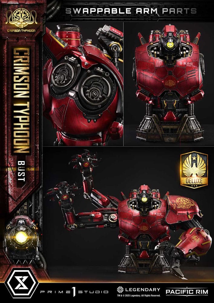 PRIME 1 - Pacific Rim Life Size Bust 1/1 Crimson Typhoon