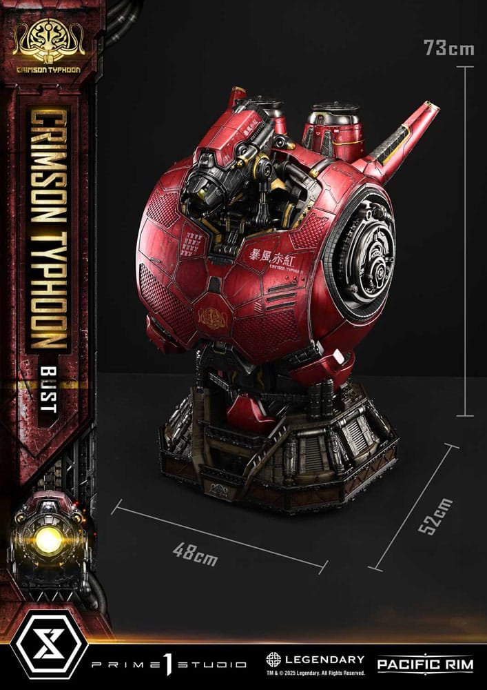PRIME 1 - Pacific Rim Life Size Bust 1/1 Crimson Typhoon