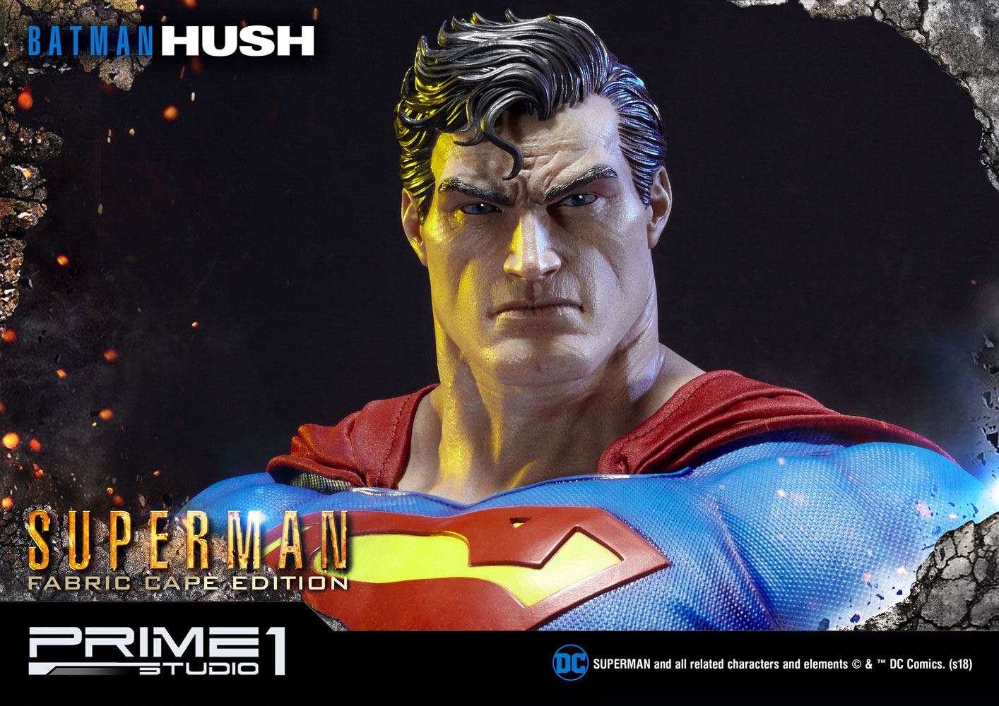 PRIME 1 STUDIOS - Dc Comics - Superman Fabric Cape Edition - 1:3 Statue