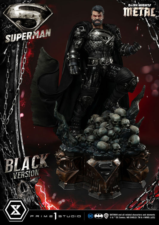 PRIME 1 STUDIOS - Dc Comics - Statue 1:3 Superman Black Ver