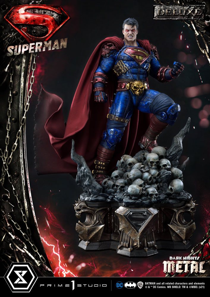 PRIME 1 STUDIOS - Dc Comics - Statue 1:3 Superman DeLuxe Bonus Ver