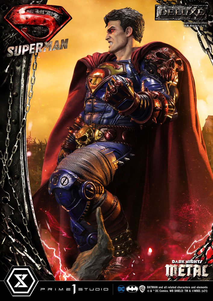 PRIME 1 STUDIOS - Dc Comics - Statue 1:3 Superman DeLuxe Bonus Ver