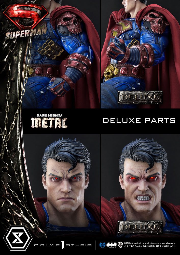 PRIME 1 STUDIOS - Dc Comics - Statue 1:3 Superman DeLuxe Bonus Ver
