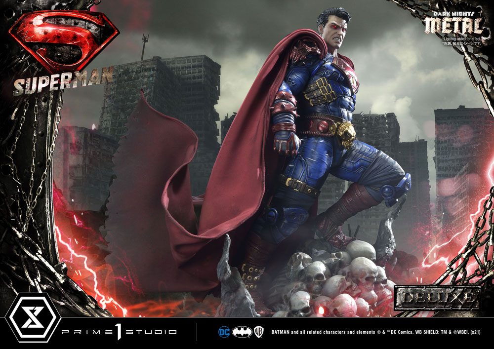 PRIME 1 STUDIOS - Dc Comics - Statue 1:3 Superman DeLuxe Bonus Ver
