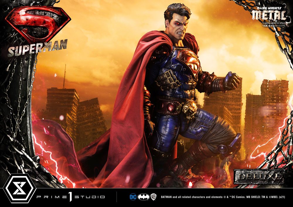 PRIME 1 STUDIOS - Dc Comics - Statue 1:3 Superman DeLuxe Bonus Ver