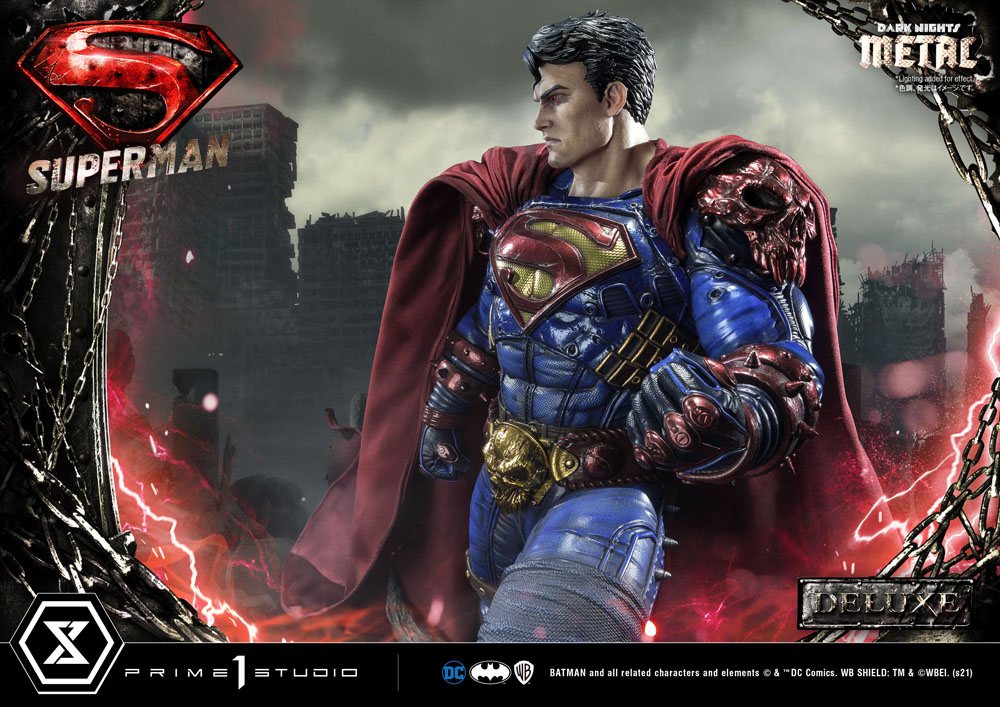 PRIME 1 STUDIOS - Dc Comics - Statue 1:3 Superman DeLuxe Bonus Ver