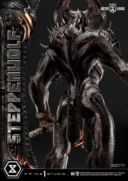 PRIME 1 STUDIOS - Dc Comics - Zack Snyder's Justice League Museum Masterline Statue 1:3 Steppenwolf DeLuxe Bonus Ver