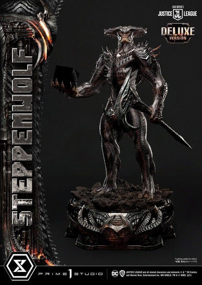 PRIME 1 STUDIOS - Dc Comics - Zack Snyder's Justice League Museum Masterline Statue 1:3 Steppenwolf DeLuxe Bonus Ver