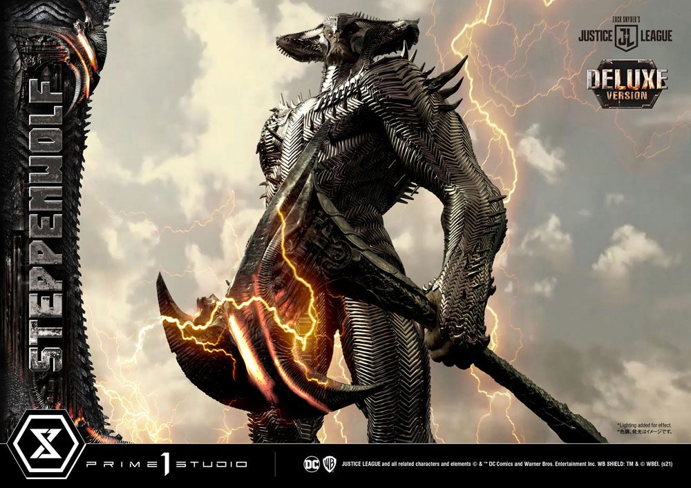 PRIME 1 STUDIOS - Dc Comics - Zack Snyder's Justice League Museum Masterline Statue 1:3 Steppenwolf DeLuxe Bonus Ver
