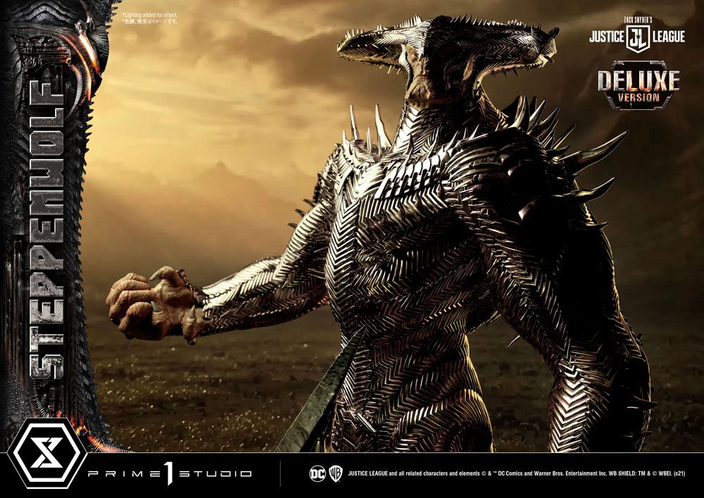 PRIME 1 STUDIOS - Dc Comics - Zack Snyder's Justice League Museum Masterline Statue 1:3 Steppenwolf DeLuxe Bonus Ver