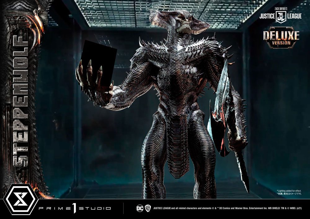 PRIME 1 STUDIOS - Dc Comics - Zack Snyder's Justice League Museum Masterline Statue 1:3 Steppenwolf DeLuxe Bonus Ver