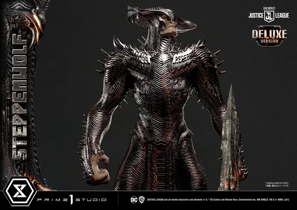 PRIME 1 STUDIOS - Dc Comics - Zack Snyder's Justice League Museum Masterline Statue 1:3 Steppenwolf DeLuxe Bonus Ver