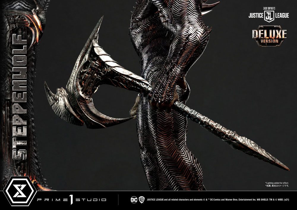 PRIME 1 STUDIOS - Dc Comics - Zack Snyder's Justice League Museum Masterline Statue 1:3 Steppenwolf DeLuxe Bonus Ver