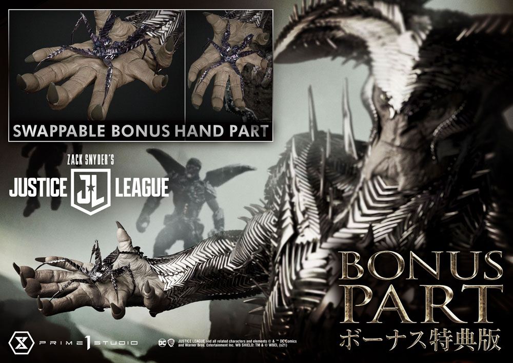 PRIME 1 STUDIOS - Dc Comics - Zack Snyder's Justice League Museum Masterline Statue 1:3 Steppenwolf DeLuxe Bonus Ver