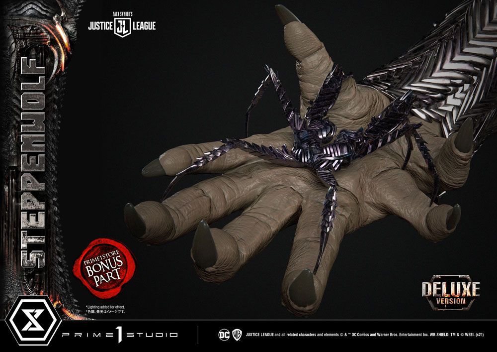 PRIME 1 STUDIOS - Dc Comics - Zack Snyder's Justice League Museum Masterline Statue 1:3 Steppenwolf DeLuxe Bonus Ver