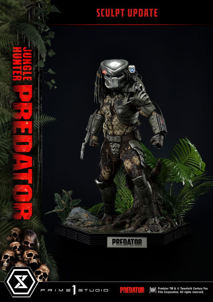 SU RICHIESTA!!!  -PRIME 1 – PREDATOR - Museum Masterline Statue 1/3 - Jungle Hunter Predator