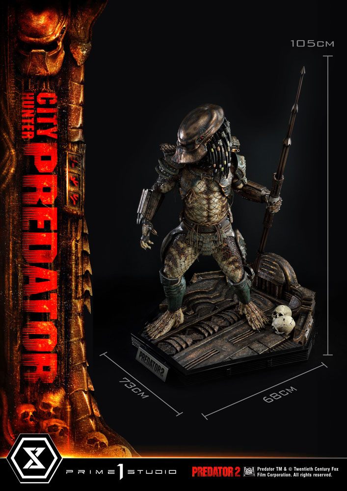 PRIME 1 STUDIOS - Predator 2 Museum Masterline Statue 1:3 City Hunter Predator
