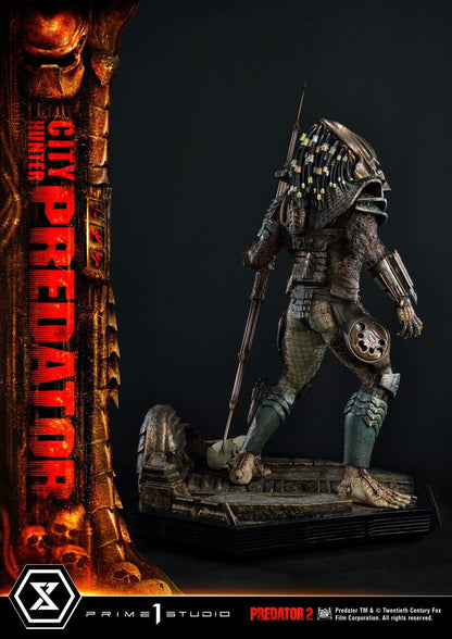 PRIME 1 STUDIOS - Predator 2 Museum Masterline Statue 1:3 City Hunter Predator