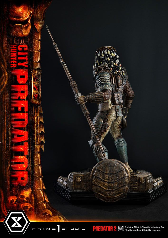 PRIME 1 STUDIOS - Predator 2 Museum Masterline Statue 1:3 City Hunter Predator