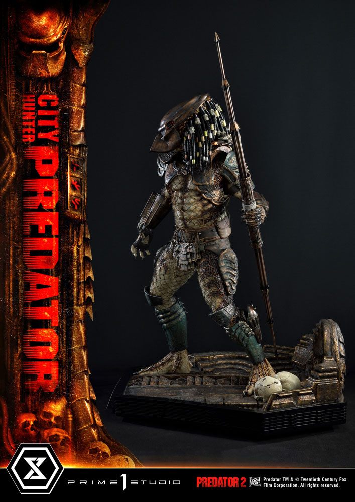 PRIME 1 STUDIOS - Predator 2 Museum Masterline Statue 1:3 City Hunter Predator
