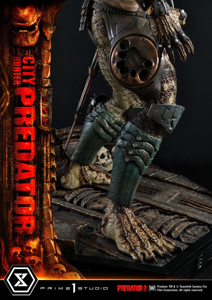 PRIME 1 STUDIOS - Predator 2 Museum Masterline Statue 1:3 City Hunter Predator