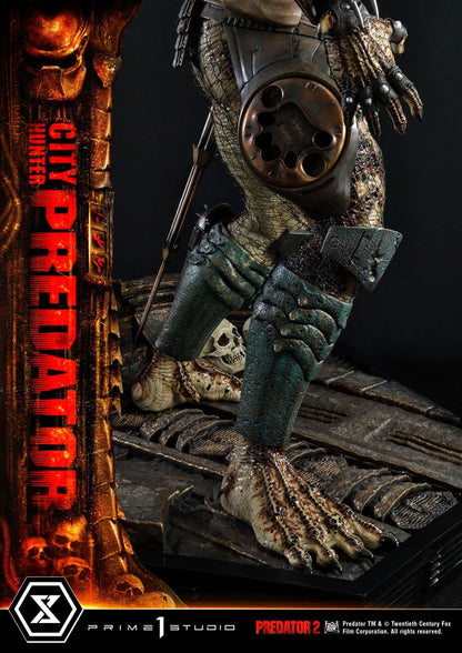 PRIME 1 STUDIOS - Predator 2 Museum Masterline Statue 1:3 City Hunter Predator