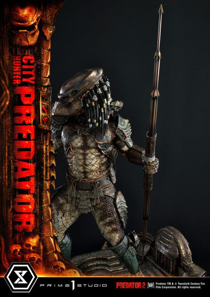 PRIME 1 STUDIOS - Predator 2 Museum Masterline Statue 1:3 City Hunter Predator