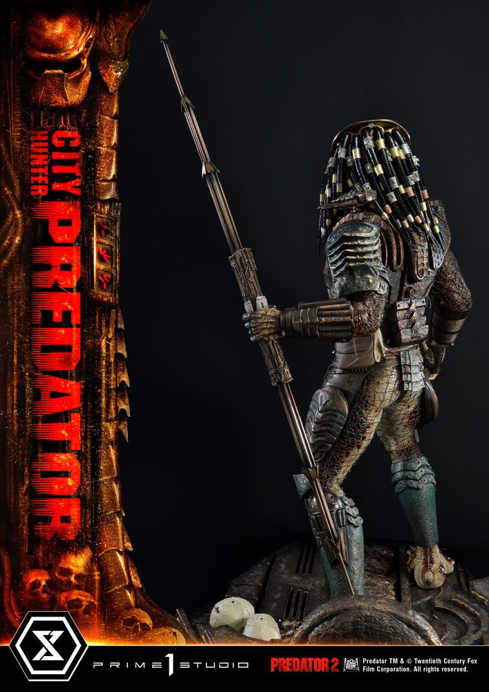 PRIME 1 STUDIOS - Predator 2 Museum Masterline Statue 1:3 City Hunter Predator