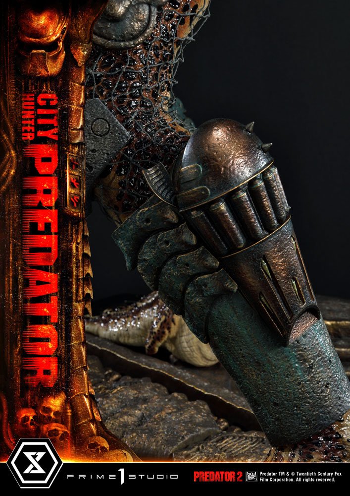 PRIME 1 STUDIOS - Predator 2 Museum Masterline Statue 1:3 City Hunter Predator