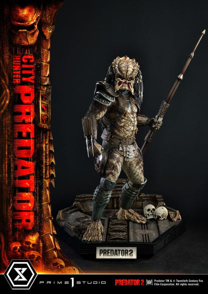 PRIME 1 STUDIOS - Predator 2 Museum Masterline Statue 1:3 City Hunter Predator