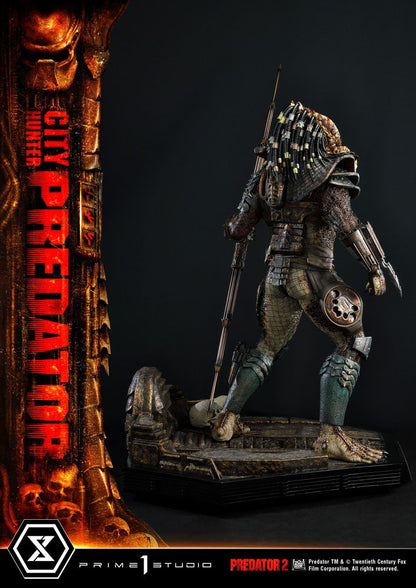 PRIME 1 STUDIOS - Predator 2 Museum Masterline Statue 1:3 City Hunter Predator