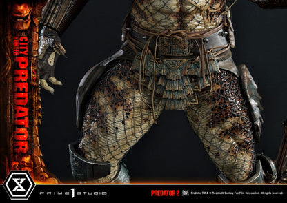 PRIME 1 STUDIOS - Predator 2 Museum Masterline Statue 1:3 City Hunter Predator