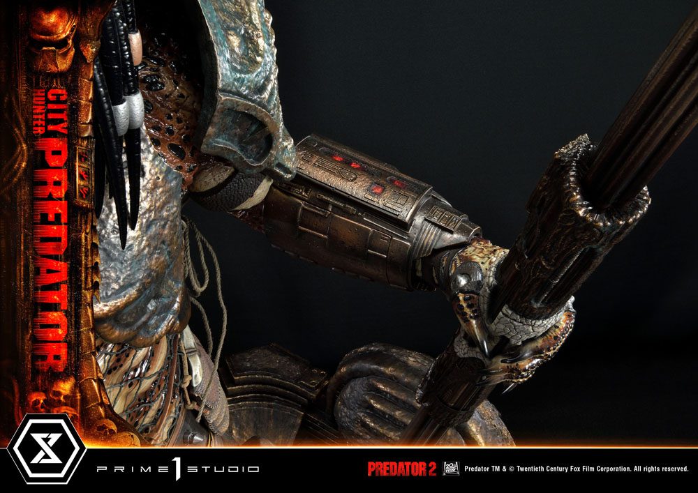 PRIME 1 STUDIOS - Predator 2 Museum Masterline Statue 1:3 City Hunter Predator