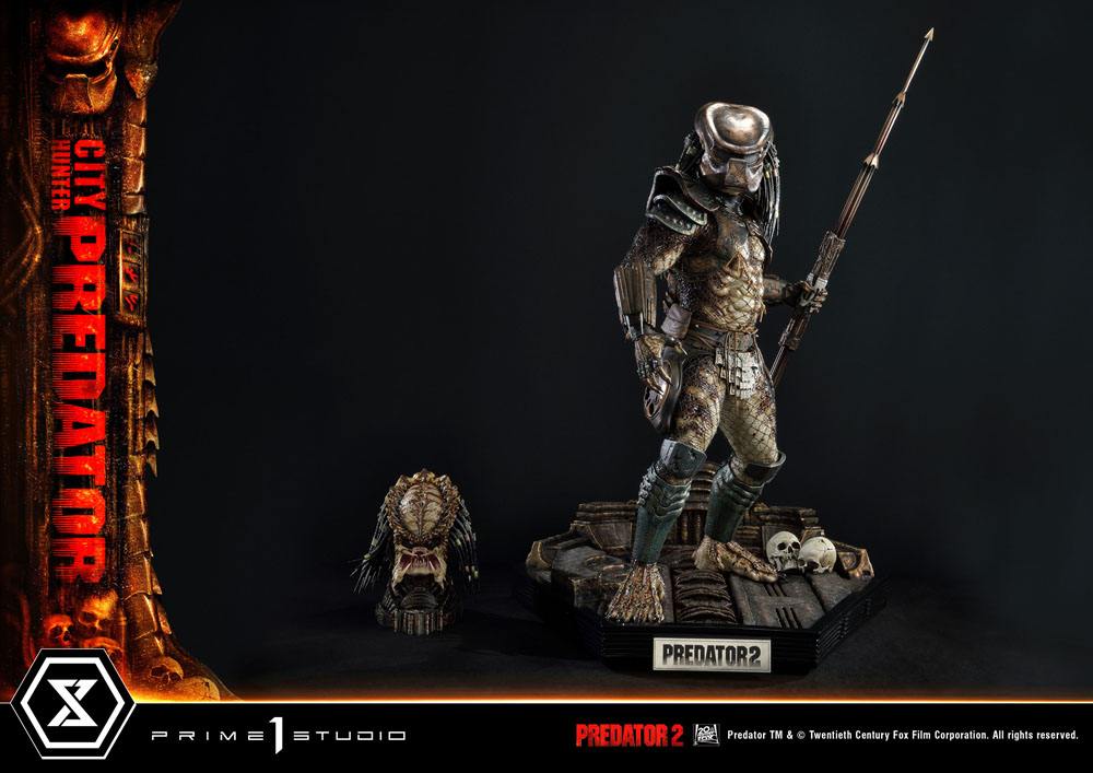 PRIME 1 STUDIOS - Predator 2 Museum Masterline Statue 1:3 City Hunter Predator