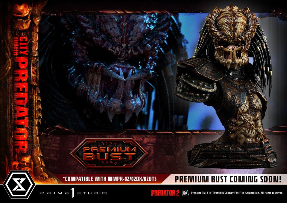 PRIME 1 STUDIOS - Predator 2 Museum Masterline Statue 1:3 City Hunter Predator