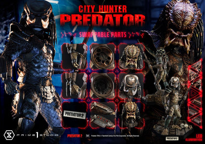 PRIME 1 STUDIOS - Predator 2 Museum Masterline Statue 1:3 City Hunter Predator