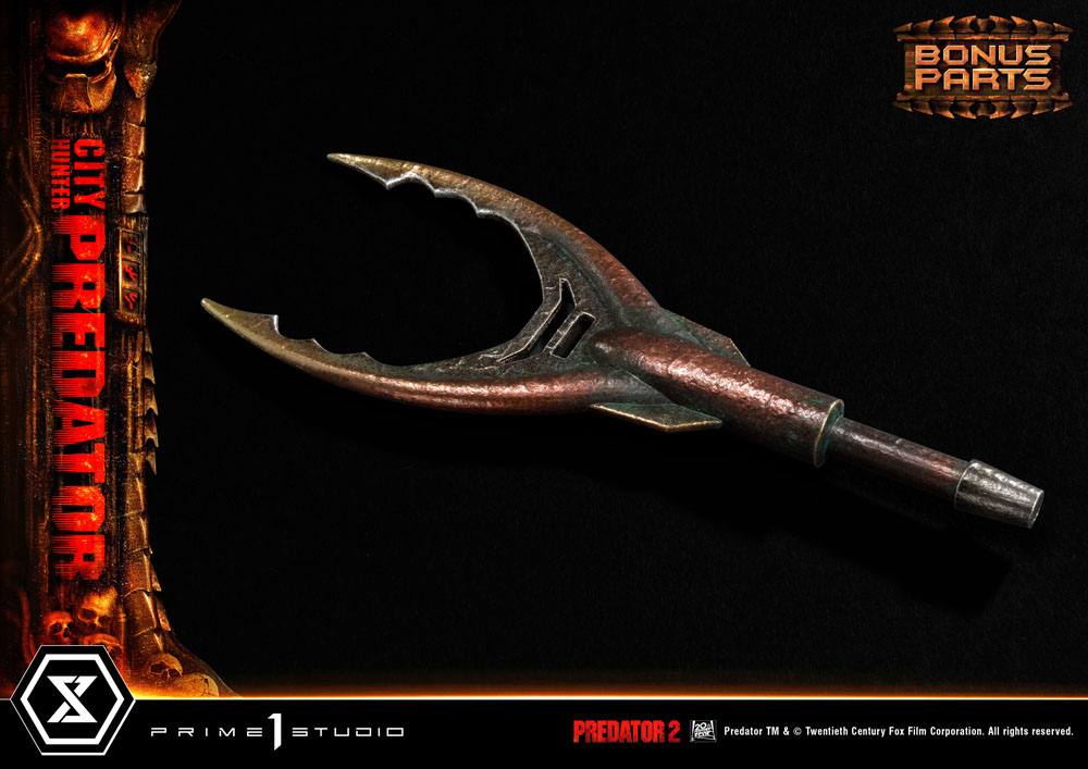 PRIME 1 STUDIOS - Predator 2 Museum Masterline Statue 1:3 City Hunter Predator DeLuxe Bonus Ver