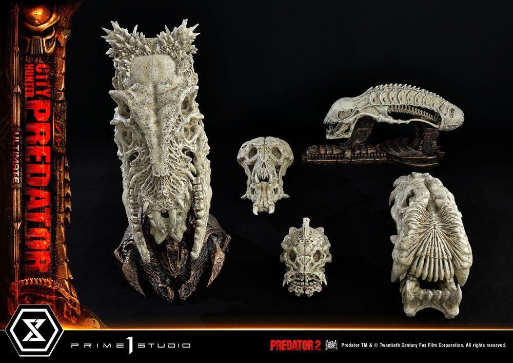 PRIME 1 STUDIOS - Predator 2 Museum Masterline Statue 1:3 City Hunter Predator Ultimate Bonus Ver