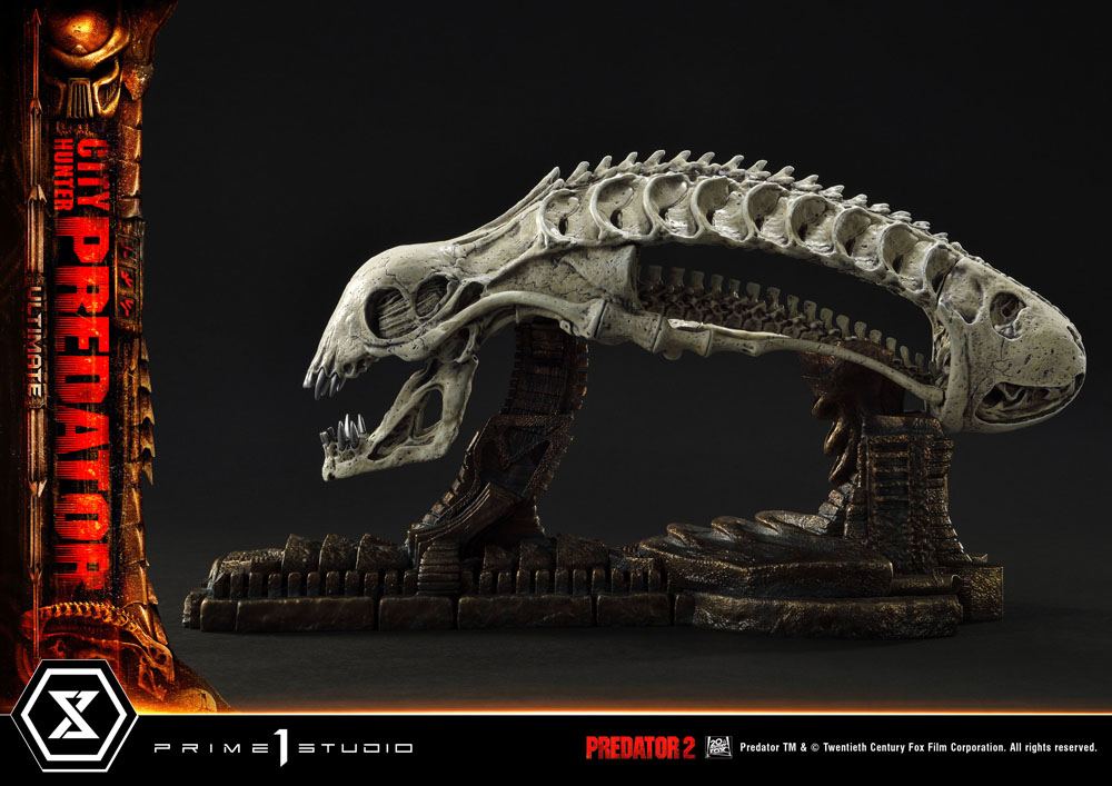 PRIME 1 STUDIOS - Predator 2 Museum Masterline Statue 1:3 City Hunter Predator Ultimate Bonus Ver