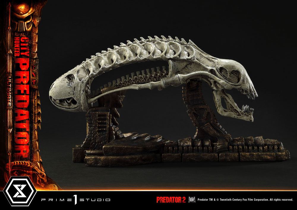 PRIME 1 STUDIOS - Predator 2 Museum Masterline Statue 1:3 City Hunter Predator Ultimate Bonus Ver