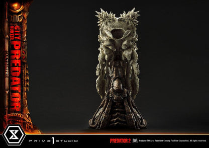 PRIME 1 STUDIOS - Predator 2 Museum Masterline Statue 1:3 City Hunter Predator Ultimate Bonus Ver