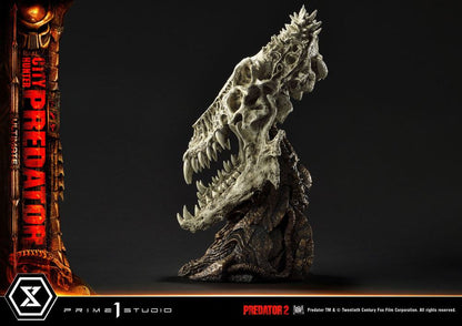 PRIME 1 STUDIOS - Predator 2 Museum Masterline Statue 1:3 City Hunter Predator Ultimate Bonus Ver