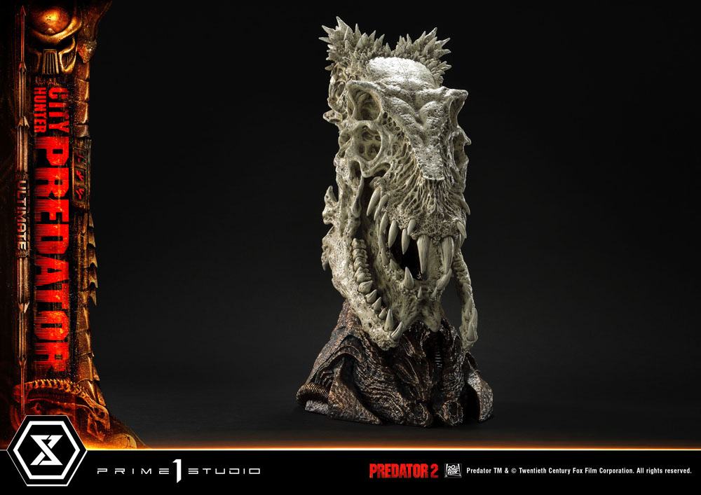 PRIME 1 STUDIOS - Predator 2 Museum Masterline Statue 1:3 City Hunter Predator Ultimate Bonus Ver