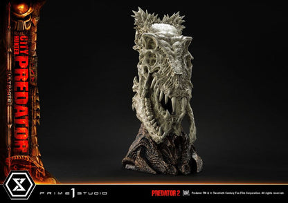 PRIME 1 STUDIOS - Predator 2 Museum Masterline Statue 1:3 City Hunter Predator Ultimate Bonus Ver