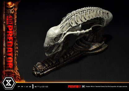 PRIME 1 STUDIOS - Predator 2 Museum Masterline Statue 1:3 City Hunter Predator Ultimate Bonus Ver