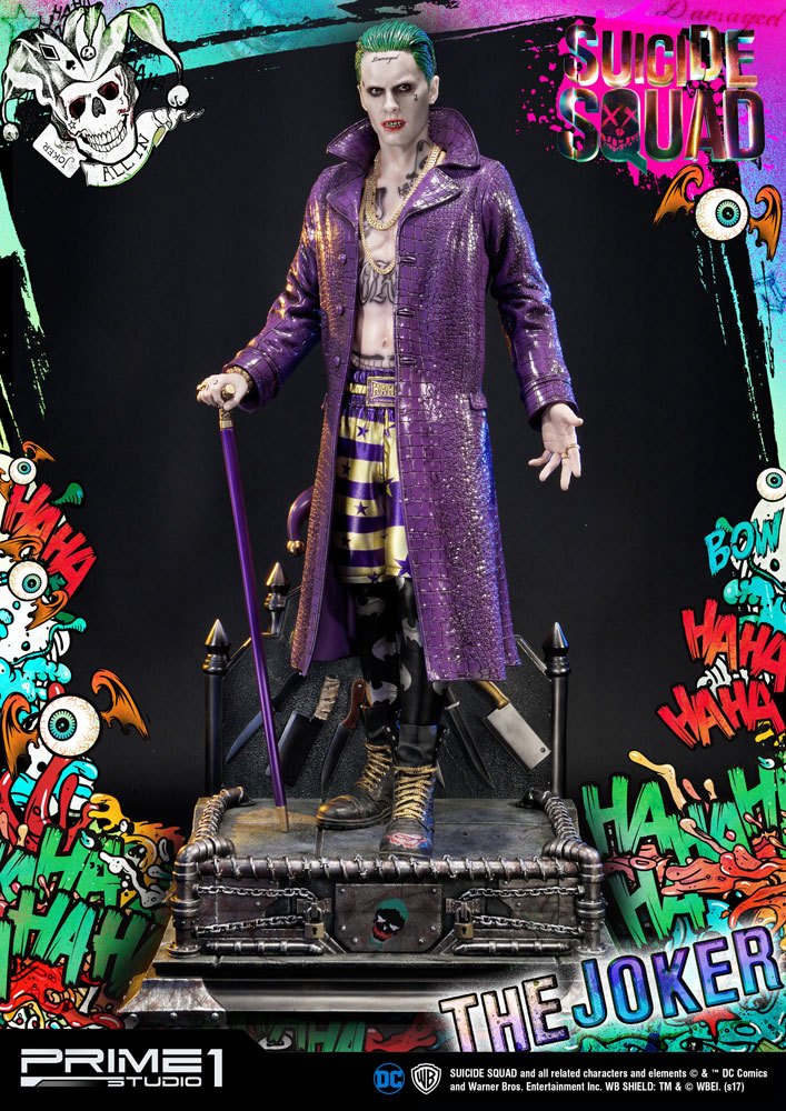 PRIME 1 STUDIOS - Suicide Squad Statue 1:3 The Joker EXCLUSIVE